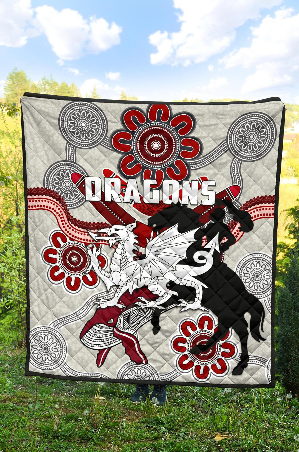 dragons-premium-quilt-st-george-indigenous-white