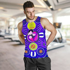 mens-tank-top-aboriginal-family-with-dot-painting-art-1