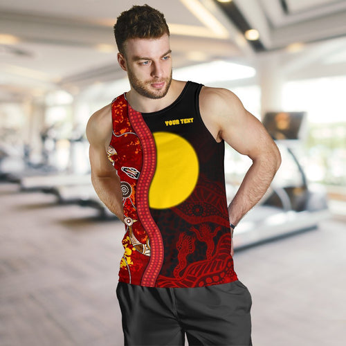 custom-aboriginal-mens-tank-top-red-indigenous-flag