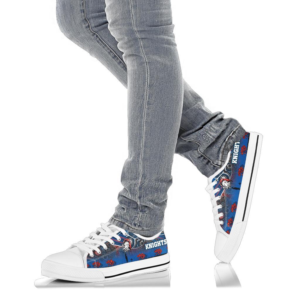 knights-low-top-shoe-newcastle-anzac-day-aboriginal