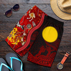 aboriginal-mens-shorts-red-indigenous-flag