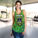 Naidoc Raiders Women Racerback Tank Canberra Indigenous Style - Vibe Hoodie