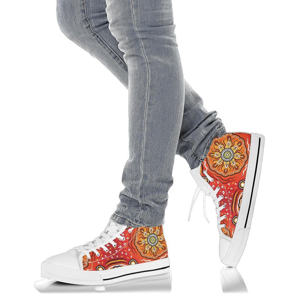 aboriginal-high-top-shoes-indigenous-art-patterns-ver01