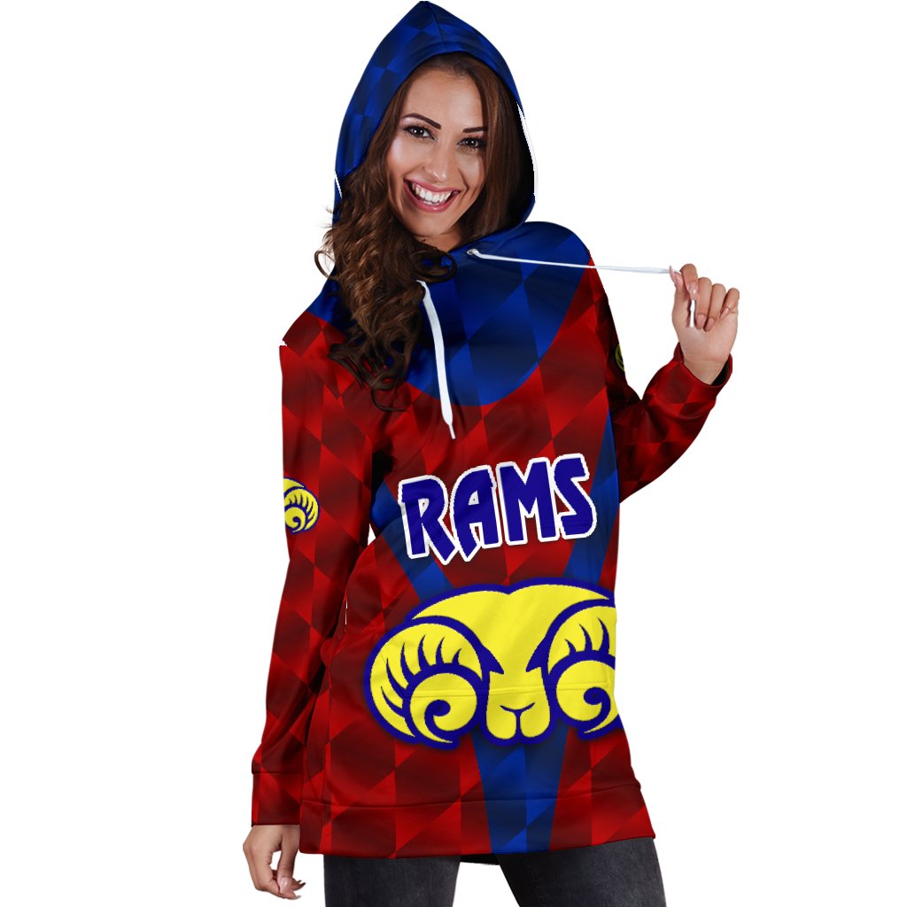 adelaide-womens-hoodie-dress-rams-merino-original-red