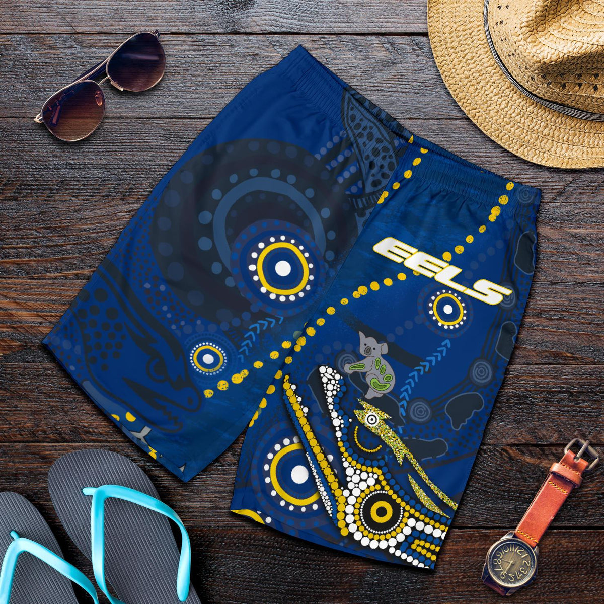 eels-indigenous-mens-shorts