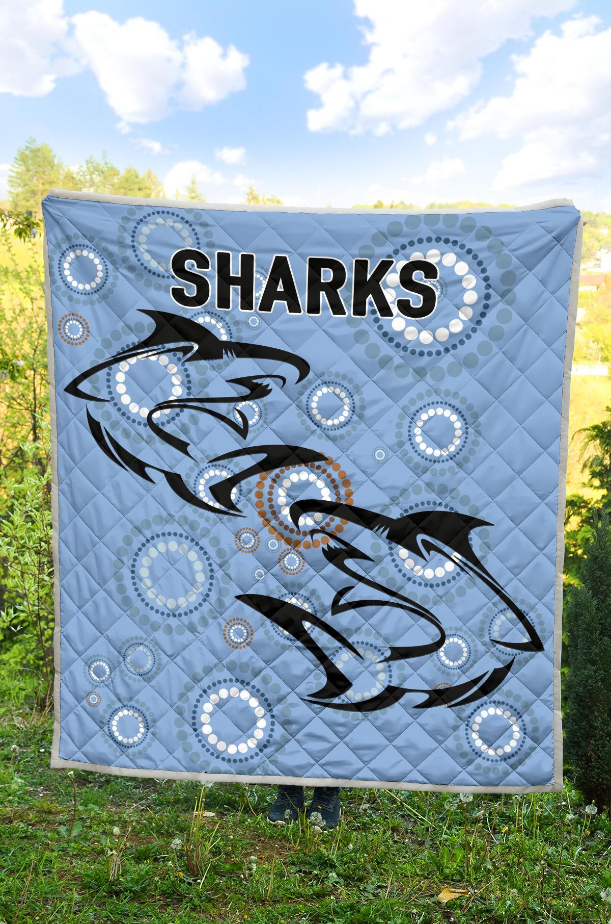 cronulla-premium-quilt-sharks-unique-indigenous