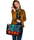 aboriginal-large-leather-tote-bag-aussie-indigenous-patterns-blue