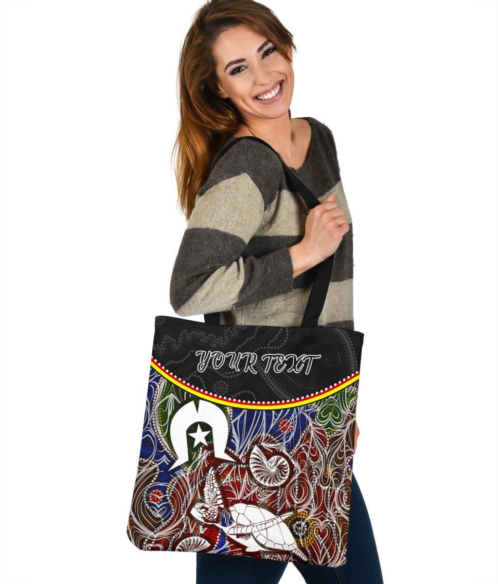 personalised-tote-bags-aboriginal-dot-in-naidoc-week-style