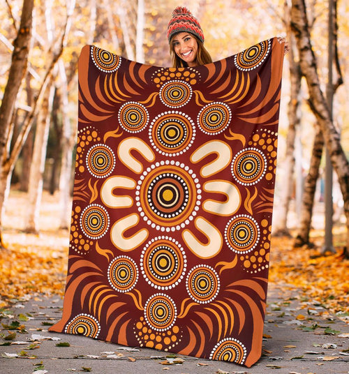 aboriginal-premium-blanket-circle-flowers-patterns-ver02