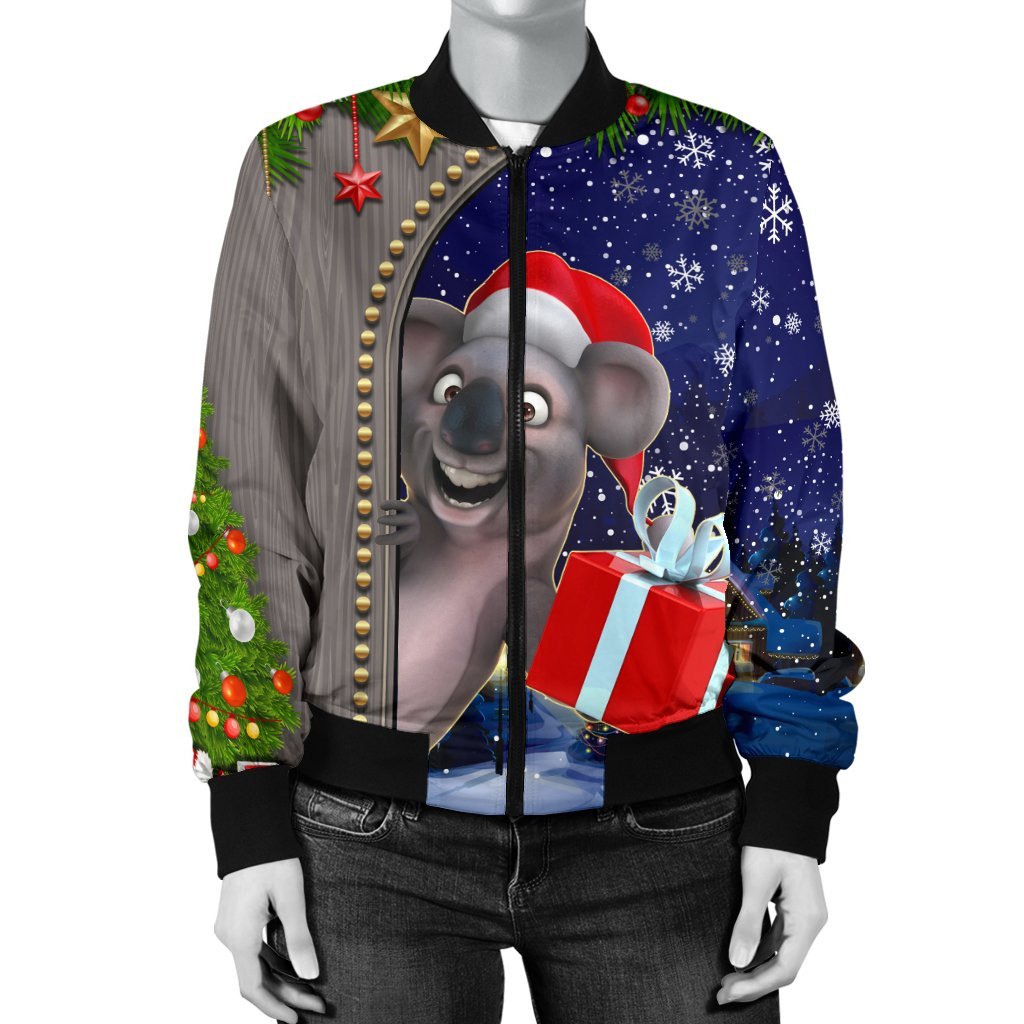 christmas-womens-bomber-funny-koala-christmas
