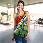 Raiders Women's Racerback Tank Canberra Anzac Day - Vibe Hoodie