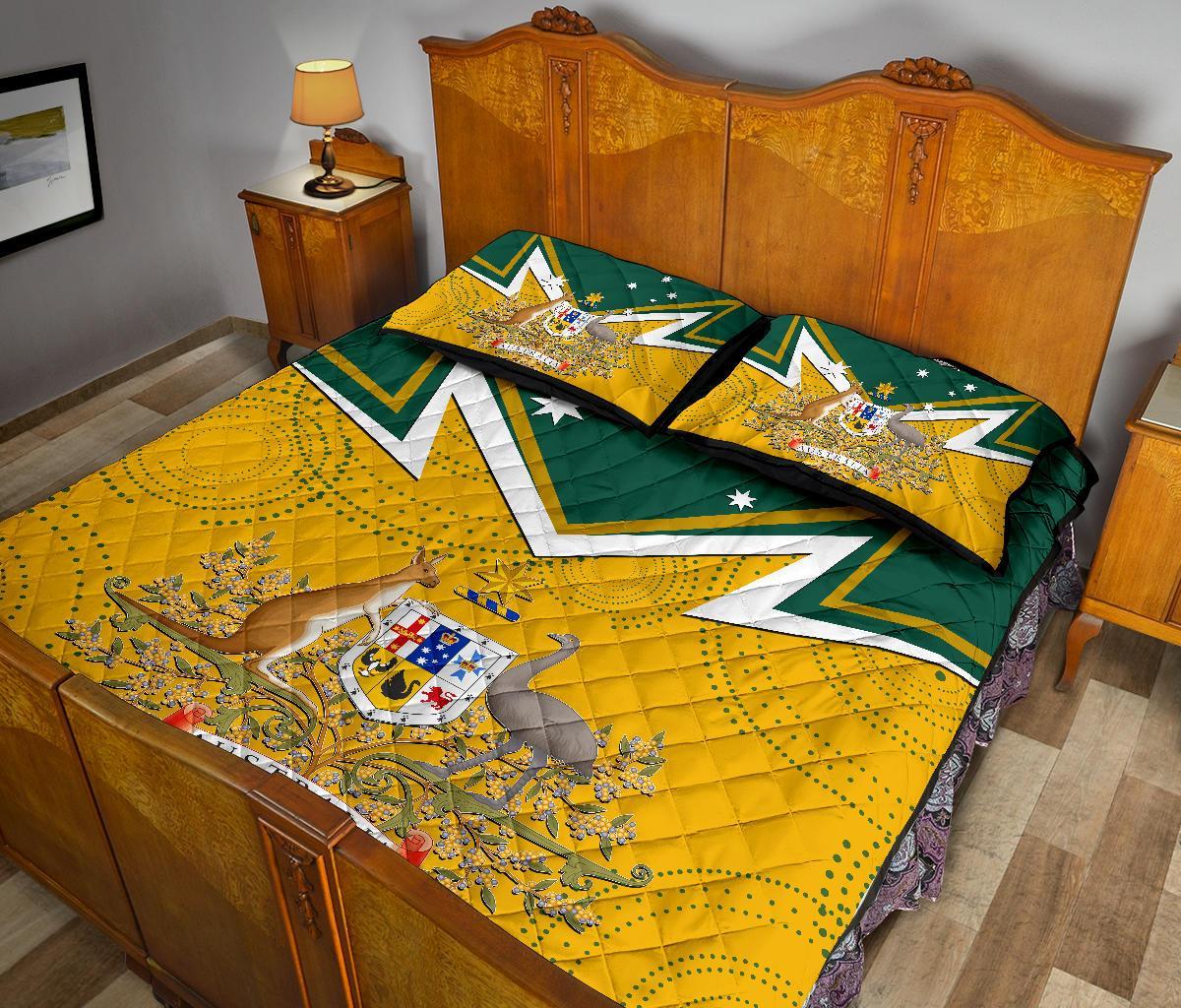 quilt-bed-set-australian-coat-of-arms-national-color