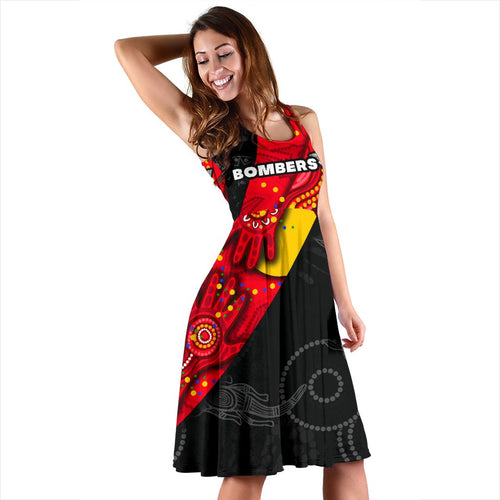 Bombers Naidoc Week Women's Dress Essendon Ingenious - Vibe Hoodie