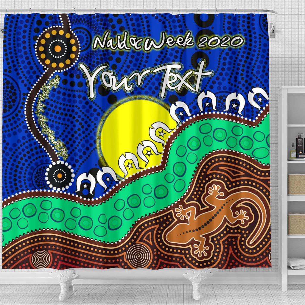 custom-shower-curtains-aboriginal-naidoc-week-style