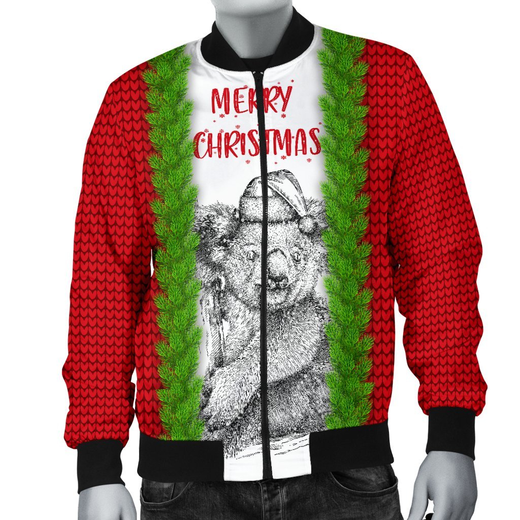 christmas-mens-bomber-jacket-merry-christmas-koala