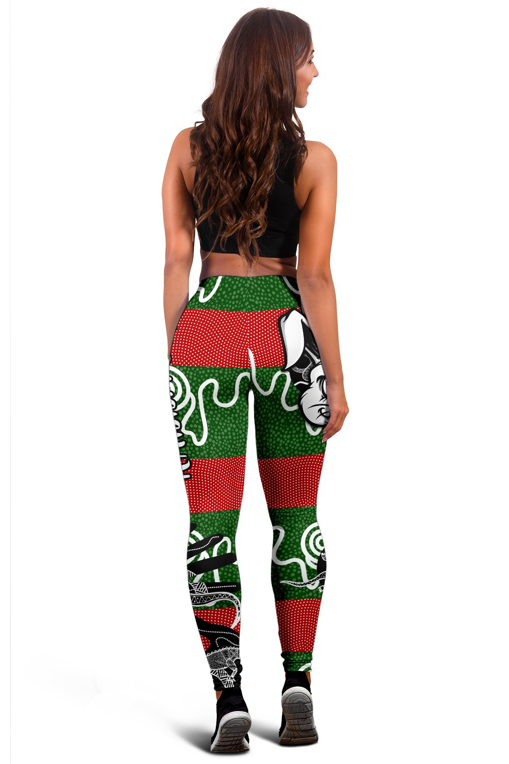 rabbitohs-indigenous-womens-leggings-rabbit-head