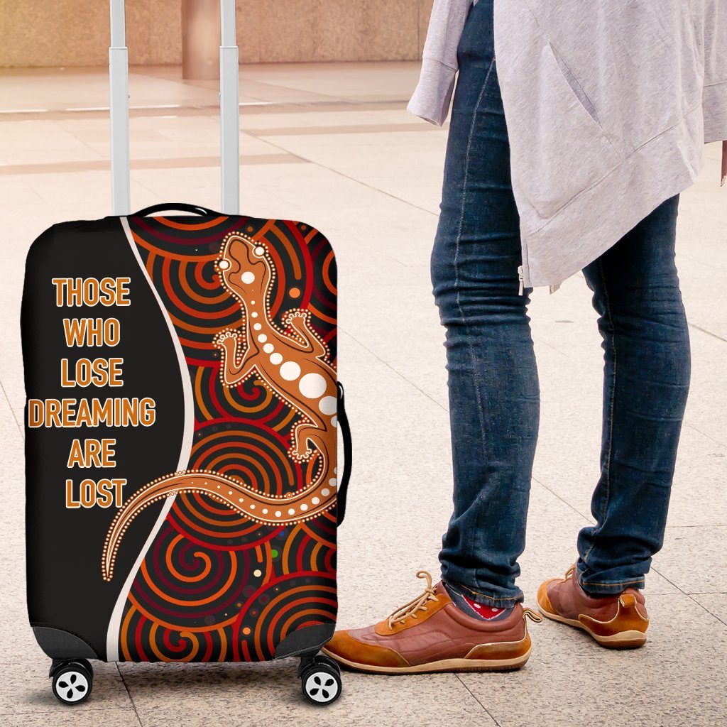 aboriginal-luggage-covers-indigenous-lizard-dreaming