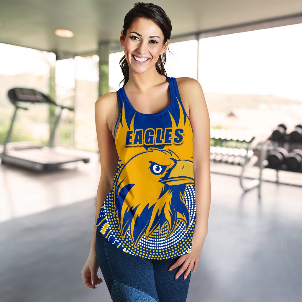 Eagles Women Racerback Tank West Coast Mix Indigenous - Vibe Hoodie