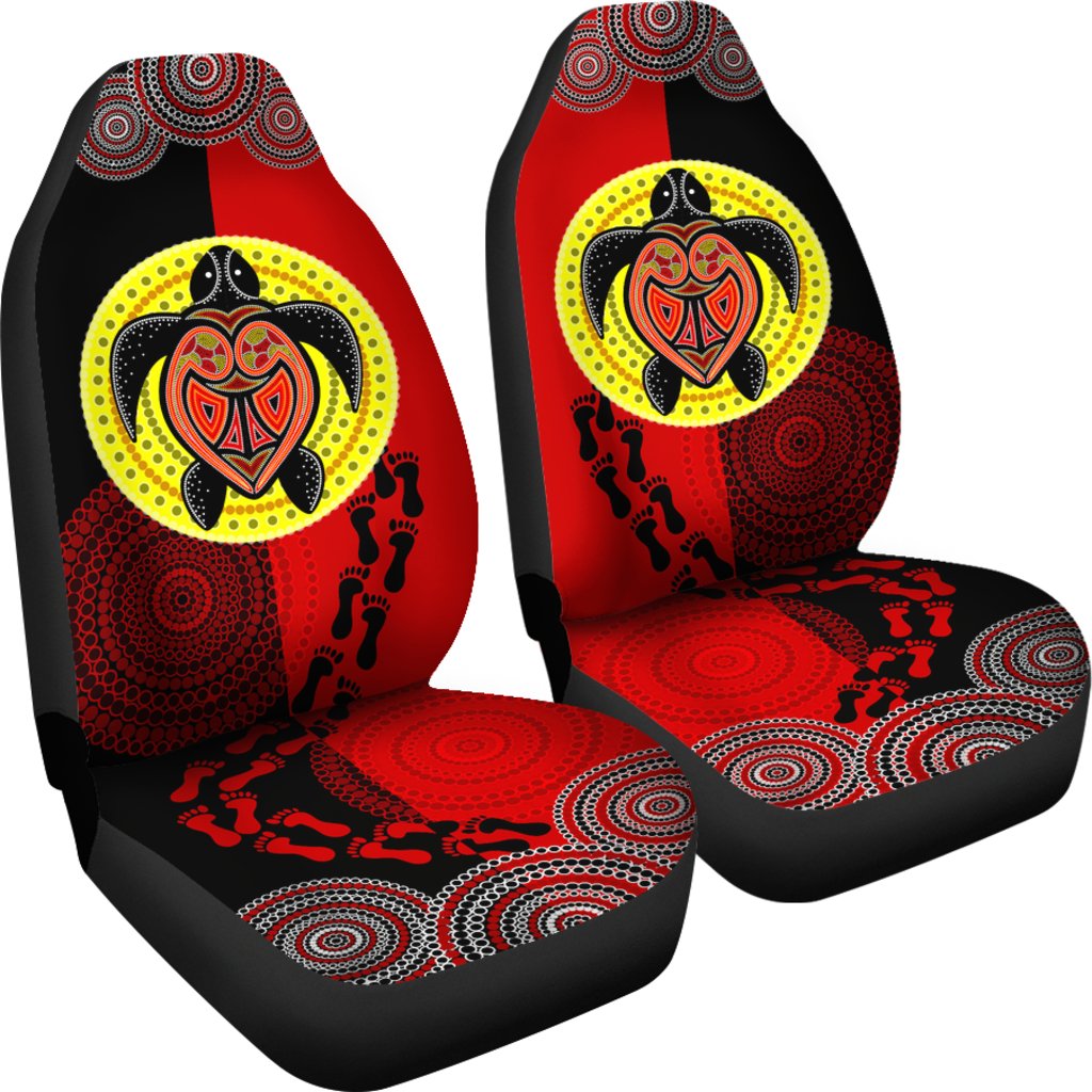 aboriginal-dot-painting-seat-covers-turtle-aboriginal-flag-style