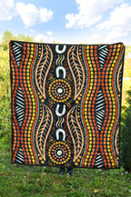 aboriginal-premium-quilt-indigenous-dot-painting