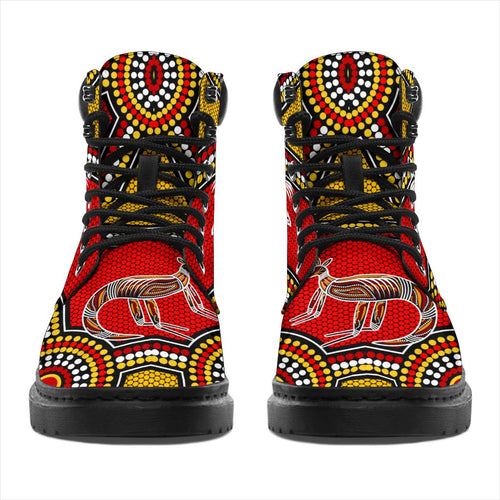 aboriginal-all-season-boots-kangaroo-dot-painting-patterns