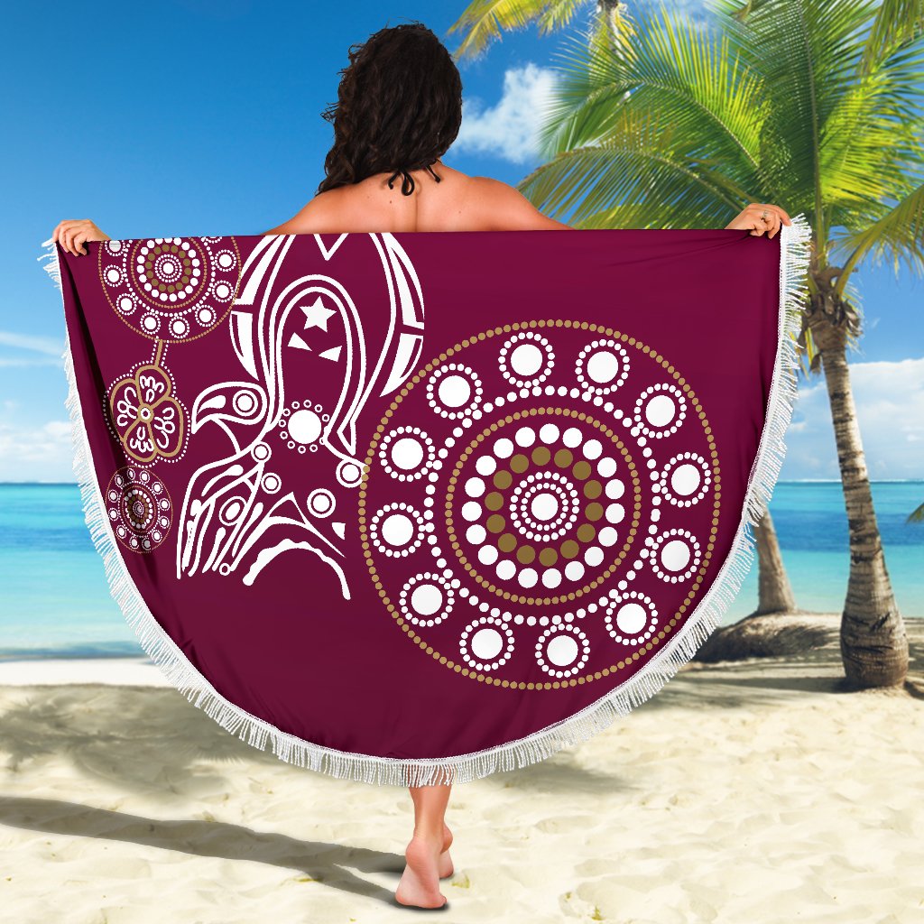 queensland-beach-blanket-maroons-simple-indigenous