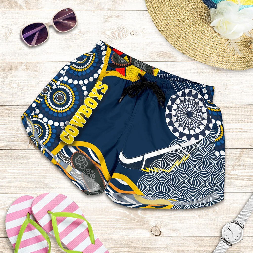 Cowboys Women Shorts Unique Indigenous - Vibe Hoodie