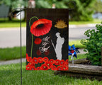 anzac-flag-remembrance-poppy-flowers