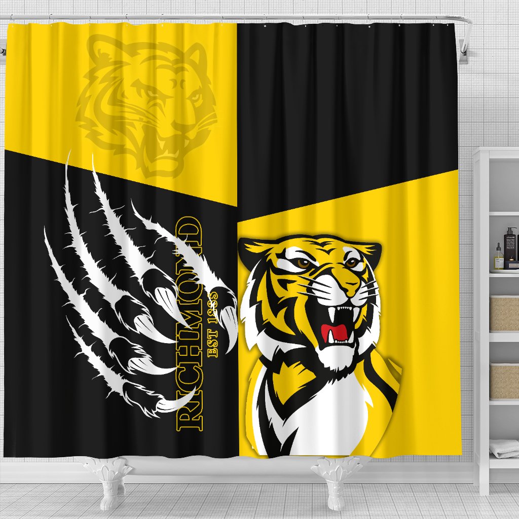 richmond-tigers-shower-curtain-special-style
