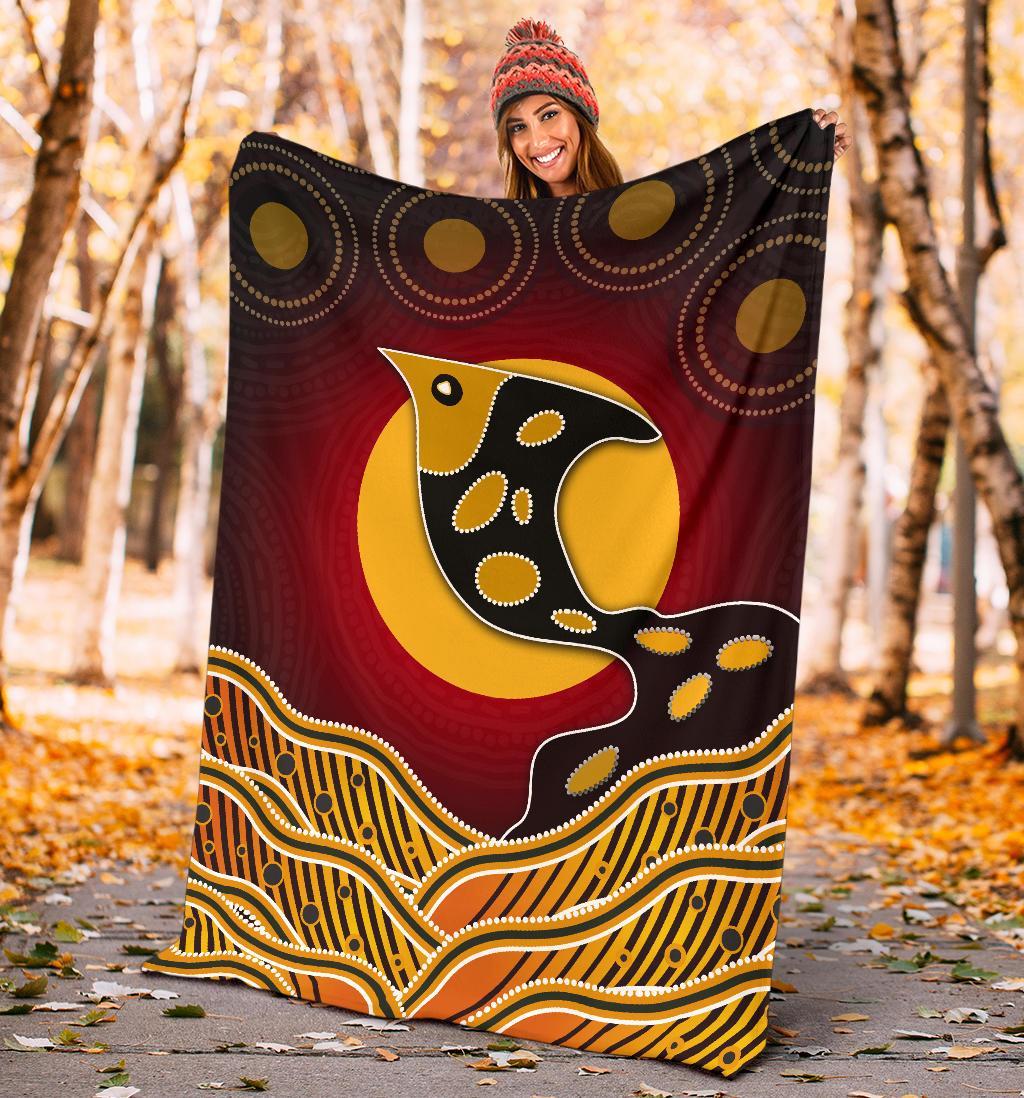 premium-blanket-aboriginal-dot-patterns-fish