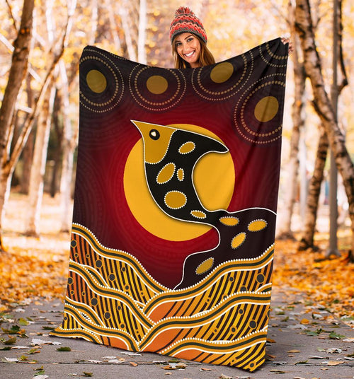 premium-blanket-aboriginal-dot-patterns-fish