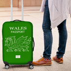 wales-passport-green-luggage-cover