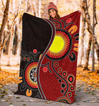 aboriginal-premium-blanket-australia-flag-dot-painting-art