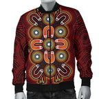 aboriginal-mens-bomber-jacket-aboriginal-dot-painting-flowers-style