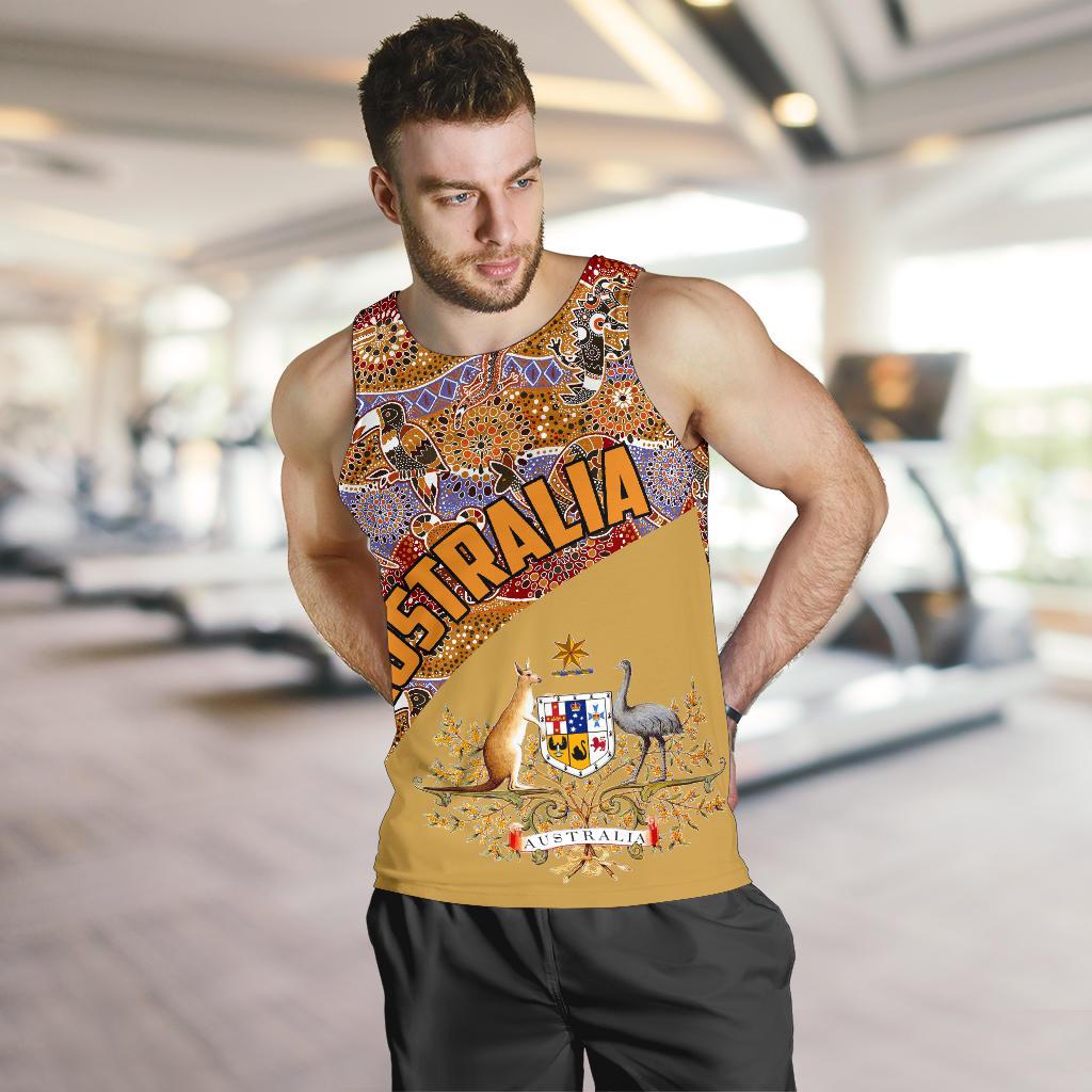 men-tank-top-aboriginal-patterns-mens-tank-australian-coat-of-arms
