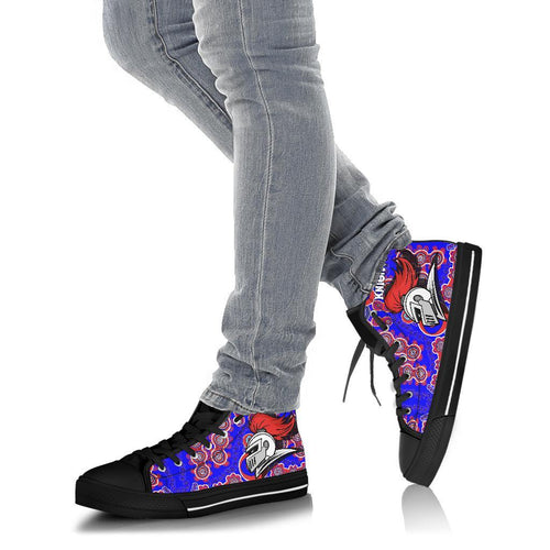 newcastle-knights-high-top-shoe-indigenous