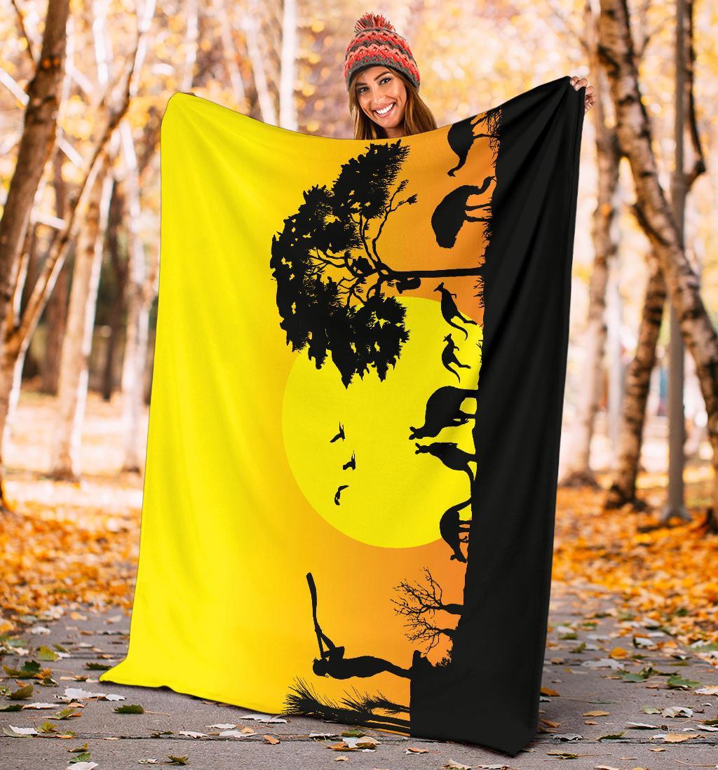 custom-text-blankets-sunset-australia-view