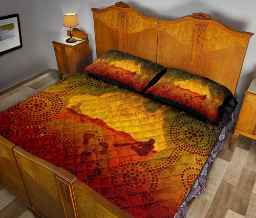 aboriginal-quilt-bed-set-australian-map-with-indigenous-color