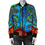 aboriginal-womens-bomber-jacket-aussie-indigenous-patterns-blue