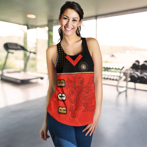 Bangalore Cricket India Women Racerback Tank Royal Challengers - Vibe Hoodie