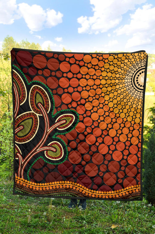 aboriginal-premium-quilt-australian-aboriginal-sunset