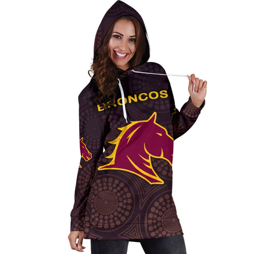 brisbane-women-hoodie-dress-broncos-simple-indigenous