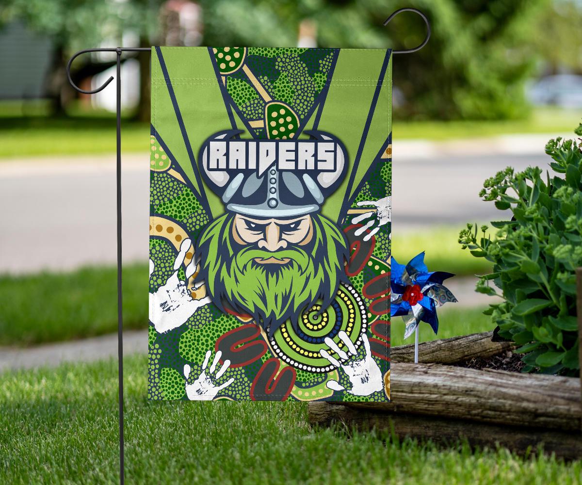 custom-personalised-raiders-flag-canberra-indigenous
