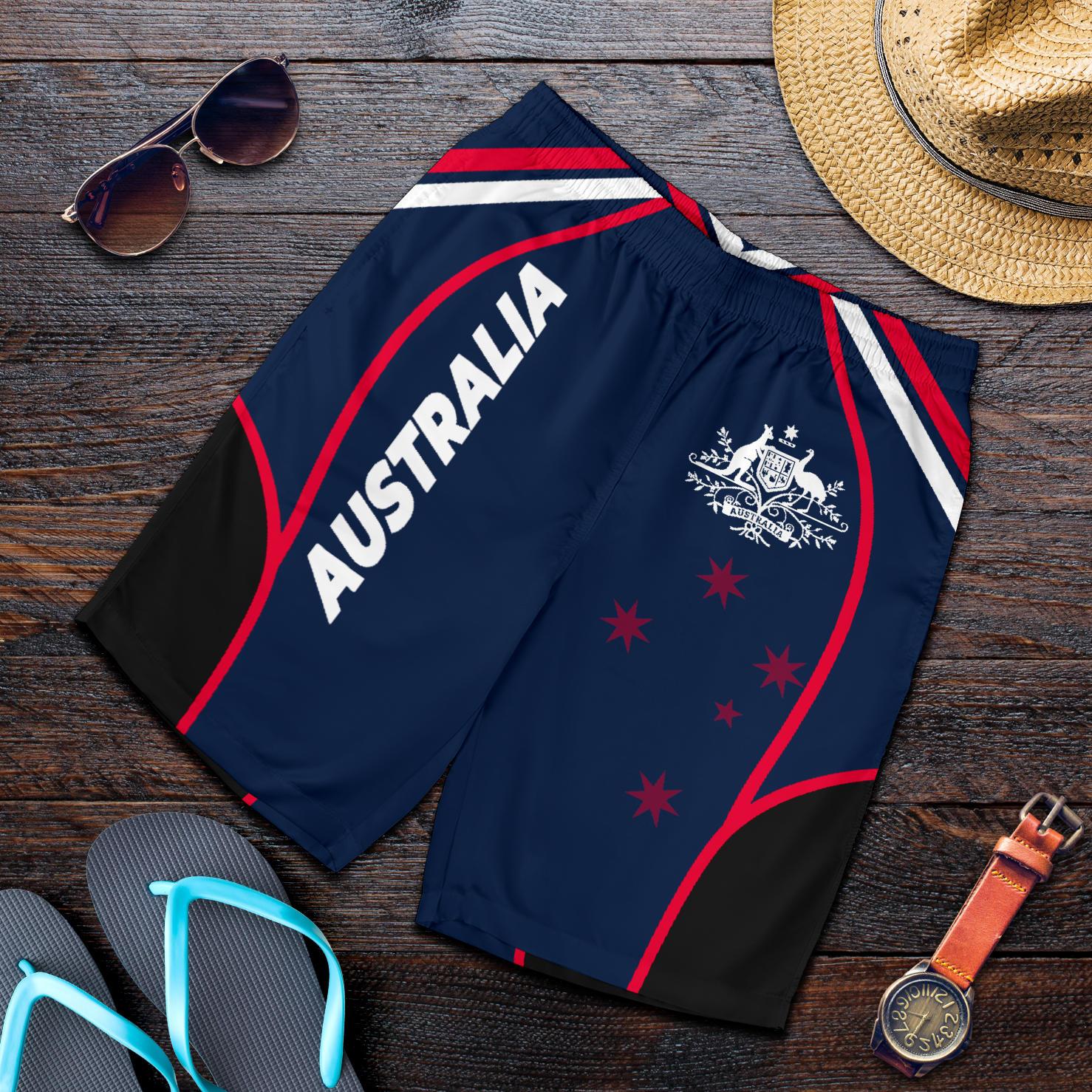 mens-shorts-australian-coat-of-arms-shorts