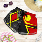 Aboriginal Women's Shorts - Indigenous Legend - Vibe Hoodie