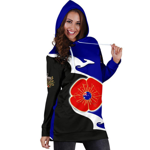 anzac-hoodie-dress-lest-we-forget-poppy-map-kangaroo-blue
