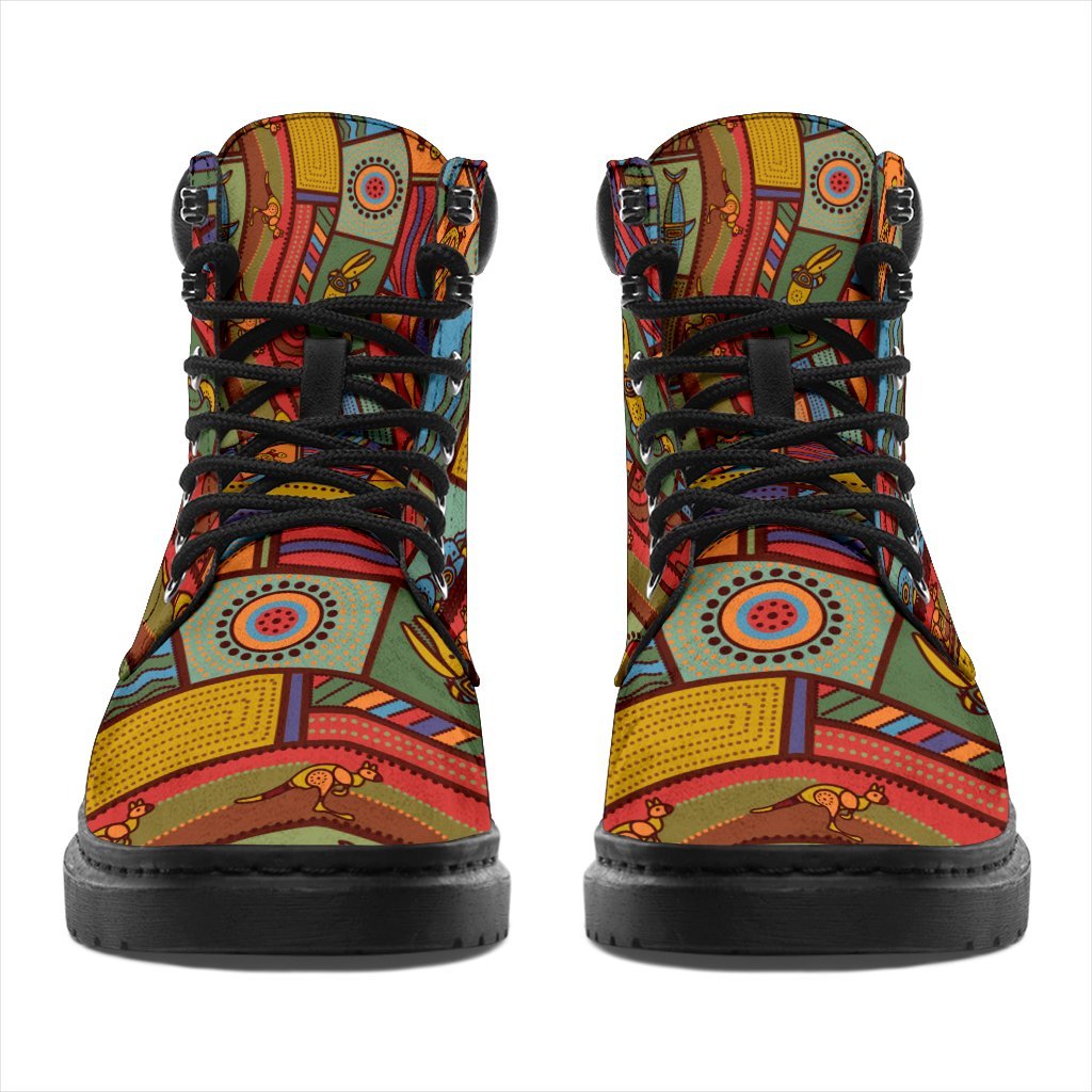 all-season-boots-aboriginal-art-with-animals