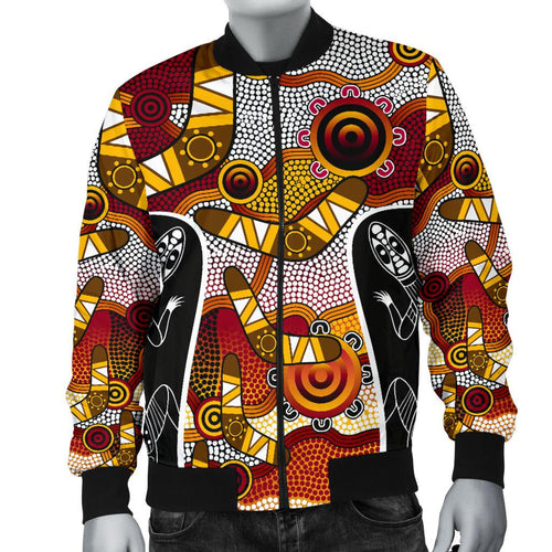 bomber-jacket-aboriginal-dot-painting-lizard-jacket-men