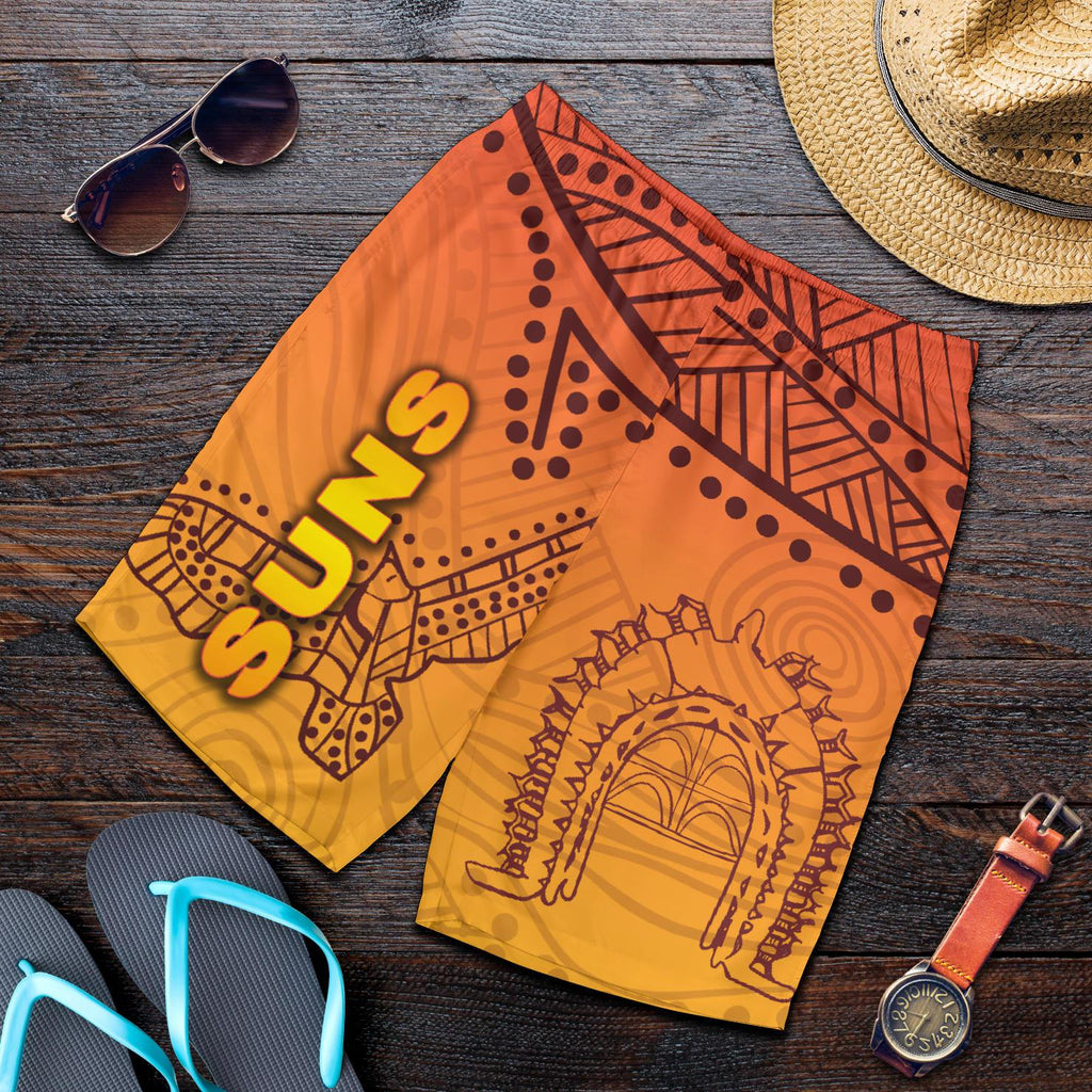 gold-coast-men-shorts-suns-simple-indigenous