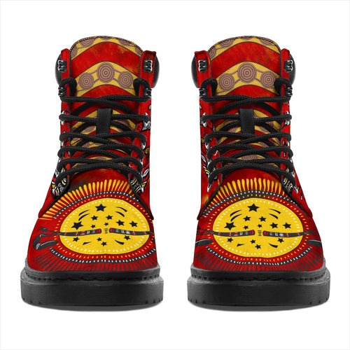 aboriginal-all-season-boots-lizard-and-boomerang-patterns